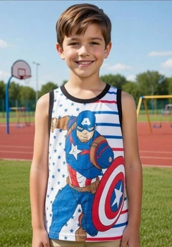 Майка Disney Avengers (Мстители) 104 см Белый UE10641