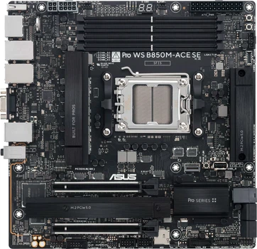 Материнська плата Asus Pro WS B850M-ACE SE (sAM5, AMD B850, PCI-Ex16)