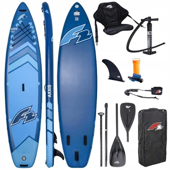 Надувний SUP F2 Axxis 12'2" Navy Blue Combo Paddle 2in1 Seat