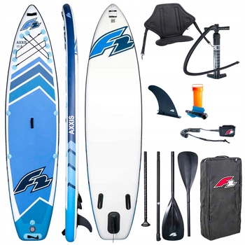 Надувний SUP F2 Axxis 11'6" Light Blue Combo Paddle 2in1 Seat