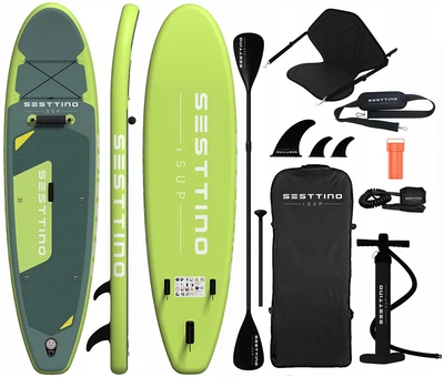 SESTTINO SUP Board For Swimping Inflatable 320cm FULL SET Stand Up Paddle [sp17687830496]