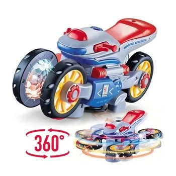 Интерактивная музыкальная игрушка Квадроцикл YJ388 Stop Motor Toy Интерактивный квадроцикл + музыка свет