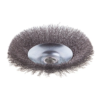 Щетка конусная 125 мм М14 (витая проволока) INTERTOOL BT-5125