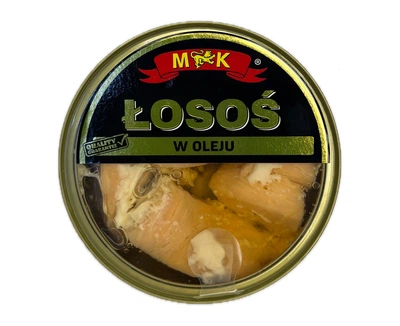 Лосось консервований в олії M&K 160 г (F0637)