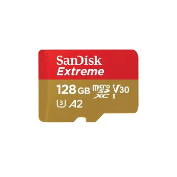 Картка пам'яті SanDisk 128 GB microSD class 10 UHS-I U3 Extreme (SDSQXAA-128G-GN6MA)