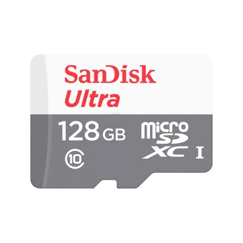 Картка пам'яті SanDisk 128 GB microSDXC class 10 UHS-I Ultra (SDSQUNR-128G-GN3MN)