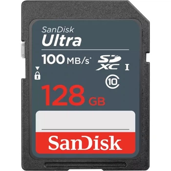 Картка пам'яті SanDisk 128 GB SDXC class 10 UHS-1 (SDSDUNR-128G-GN3IN)