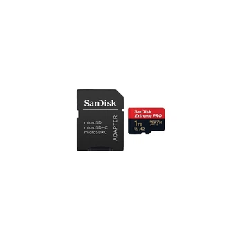 Картка пам'яті SanDisk 1 TB microSDXC UHS-I U3 Extreme Pro+SD Adapter (SDSQXCD-1T00-GN6MA)