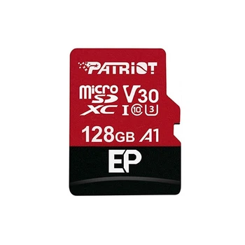 Картка пам'яті Patriot 128 GB microSDXC class 10 UHS-I/U3 EP A1 (PEF128GEP31MCX)