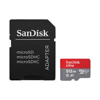 Картка пам'яті SanDisk 512GB microSDXC class 10 UHS-I Ultra (SDSQUAC-512G-GN6MA)