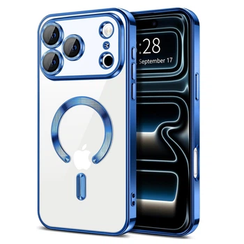 Чохол Fiji Chrome для Apple iPhone 17 Pro Max з MagSafe та захистом камер Blue