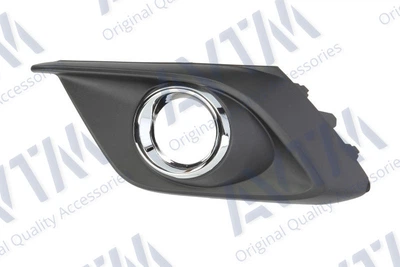 Решітка в бампер AVTM Mazda 3 13-16 BM ліва з отв. ПТФ+хром Мазда 3 АМ0038692