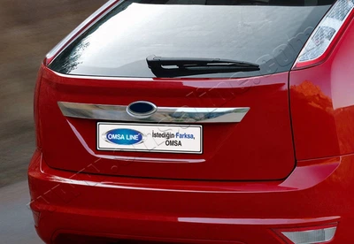 Накладка над номером Ford Focus FL 5D/3D 2008-2011 на багажник Автомобильные декоративные накладки на АМ0036580