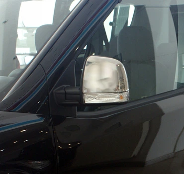 Накладки на зеркала Fiat Doblo 2010-/Opel Combo 2012- пластик 2шт Автомобильные декоративные накладки АМ0035805