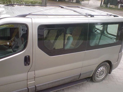 Renault Trafic рейлинги дуги багажник на крышу для RENAULT Рено Trafic /Opel Vivaro 2001-2015 длинн.база АМ0018379