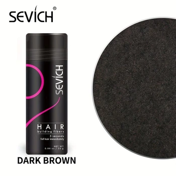 Камуфляж для волос Sevich Dark brown пудра для волос средство от залысин средство для густоты волос