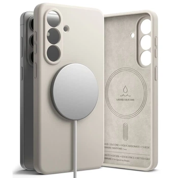 Чехол Ringke Silicone Magnetic для Samsung Galaxy S26 Plus с MagSafe Stone (8800328815278)