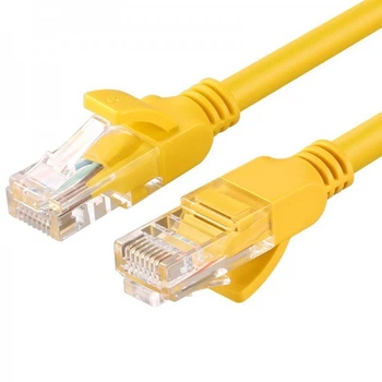 Мережевий кабель UGREEN Cat 5e U/UTP Lan Cable 5m (Yellow) (UGR-11233) (21080)
