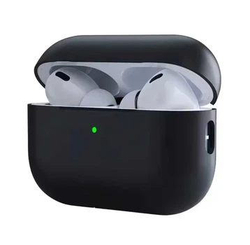 Чехол силиконовый для наушников Apple AirPods Pro 2 чорный