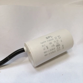 Конденсатор рабочий 5mF/450 SPL с проводом