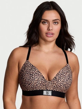 Бюстгальтер Victoria's Secret (2897784896337) Shine Patch Lightly Lined Wireless 80C черный