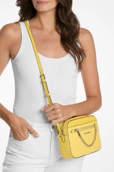 Кросбоді Michael Kors one size Жовтий принт (139839)