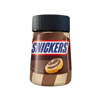 Шоколадна паста з молочного шоколаду, арахісу та карамелі Snickers 350 г
