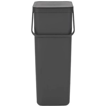 Ведро мусорное Brabantia Sort&Go 40 л серый 251047 (00801062)