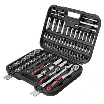 Набор инструментов 1/2" + 1/4" STORM INTERTOOL ET-8094 Cr-V,94 ед. головки: 4-32 мм