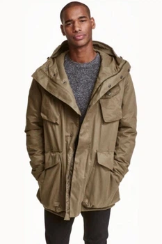 Парка чоловіча хакі H&M M (0386729)