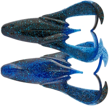 Силикон рыболовный Keitech Noisy Flapper 3.5 (5 шт/уп) к413 black blue (1551.12.72)