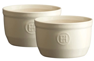 Набір порційних форм для запікання керамічний Emile Henry Ovenware х 2 шт 10.5 см бежевий 024010 (08700406)