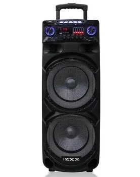 Аккумуляторная колонка ZXX-9292 с Bluetooth двумя микрофонами и пультом управления 200 Вт