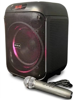 Аккумуляторная акустическая колонка ZXX-5502 с Bluetooth и микрофоном 800 Вт