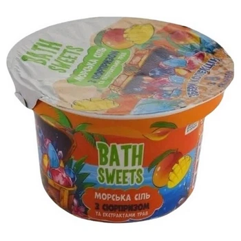 Соль для ванн Bath Sweets Фруктовый океан с сюрпризом 200 г - 459221