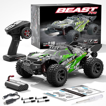 Радиоуправляемая машинка ZLL SG118 PRO 1:18 4WD 40 км/ч – скоростной внедорожник на пульте, RC машинка для бездорожья