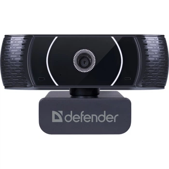 Веб-камера Defender G-lens 2590 QHD 2K 1440p 3.7МП с автофокусом и микрофоном Black (63113)