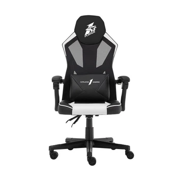 Крісло для геймерів 1stPlayer P01 Black White
