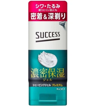 Увлажняющий гель для бритья зрелой кожи Као Success Premium Shaving Gel 180 г
