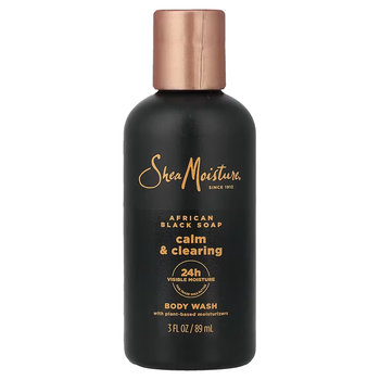 SheaMoisture Успокаивающий очищающий гель для душа Африканское черное мыло 89 мл