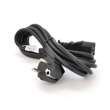 Кабель живлення Ritar PC-186 CEE7/17-C13, 3.0m, 0.75mm, 3 pin (евровилка), Black, OEM