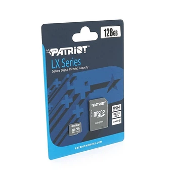 Карта пам'яті Patriot LX microSDHC Class 10 UHS-I, 128GB