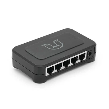 Комутатор ALFA S805 5 портів Ethernet 10/100/1000 Мбіт/сек, BOX Q120 (UG-44378)