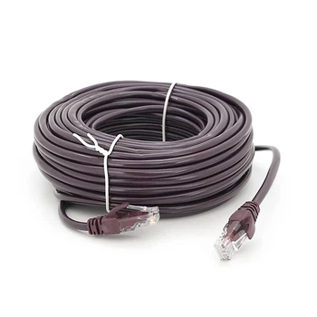 Патч-корд літій RITAR, UTP, RJ45, Cat.5e, 20m, фіолетовий, Cu (мідь)