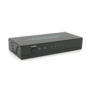 Цифровий оптичний роздільник звуку SPDIF / Toslink 1x4 (UG-937)