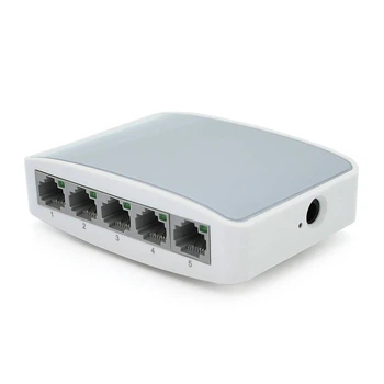 Комутатор Gigabit Ethernet ONV-H3005S в пластиковому корпусі, 5*1000Мб портів, 5В 1Ач, 100х70х28 (UG-27262)
