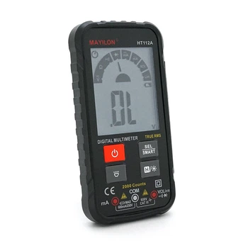 Мультиметр Mayilon HT-112A. Вимірювання: V, A, Ω, C, F.