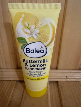 Крем для рук із лимонною олією Balea Hand Creme Buttermilk & Lemon 100ml