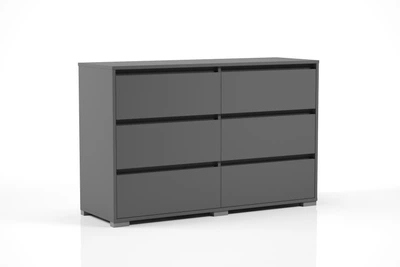 Комод Тина Orange-Line 1200 Графит 1200x400x773