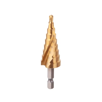 Свердло ступінчасте по металу, спіральне, 4-20 мм, HEX INTERTOOL (SD-5837)
